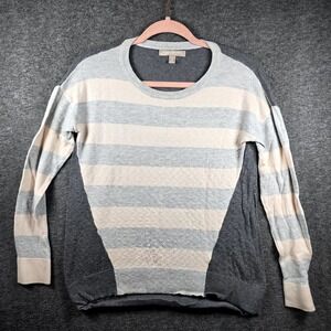 Banana Republic Long Sleeve Shirt Womens‎ XS Striped Lightweight Pullover